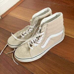 Classic Vans High Top Sneaker Tan 7.5/9